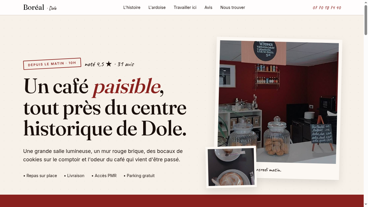 Aperçu du site L'Horizon